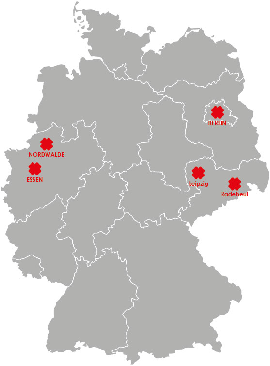 Locations in Germany