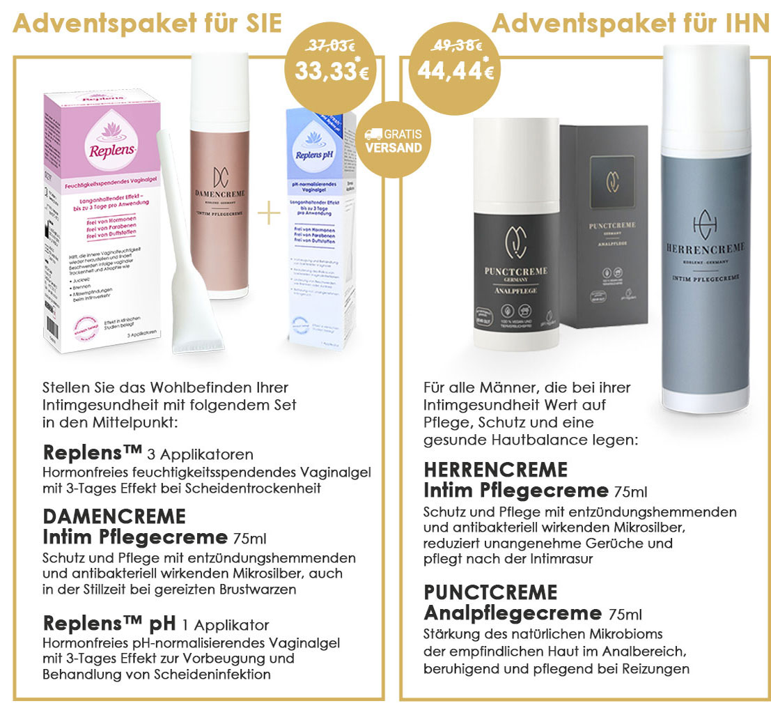 Adventsangebote AUROSAN intim