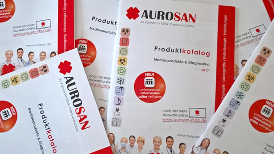 Der aktuelle AUROSAN Produktkatalog 2017