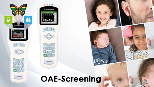 Objektive Hördiagnostik mit OAE-Screening
