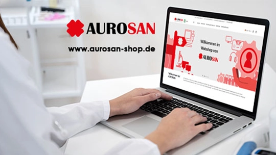 Jetzt im AUROSAN Webshop registrieren und Vorteile sichern