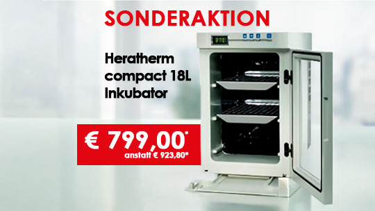 Kompakt, zuverlässig, effizient: Ihr neuer Inkubator zum Sonderpreis