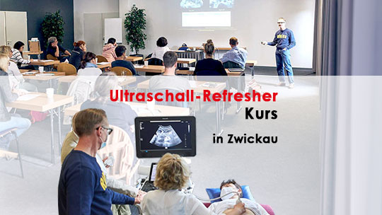 Ultraschall-Refresher 2026 in Zwickau