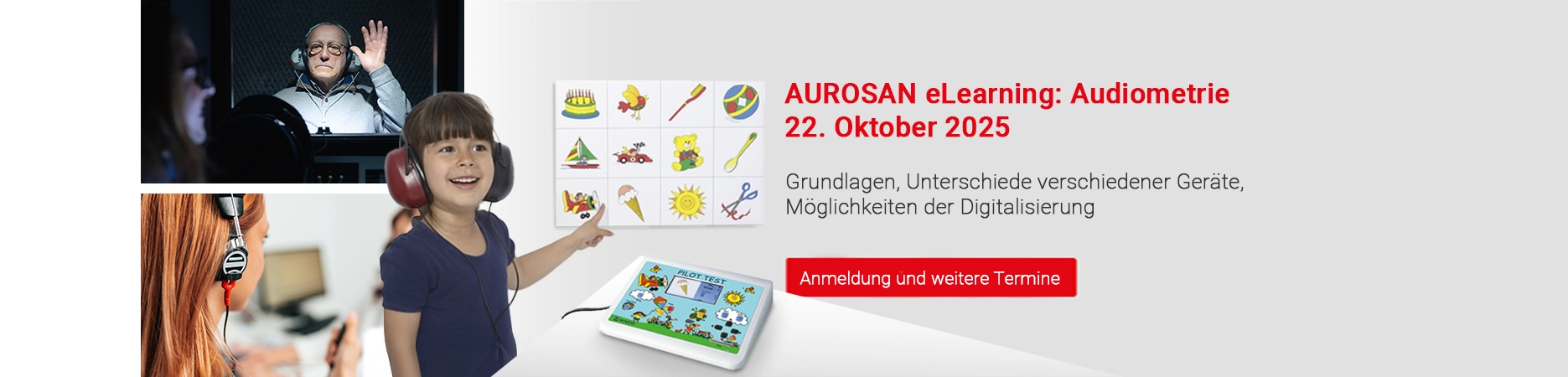 AUROSAN eLearning Audiometrie