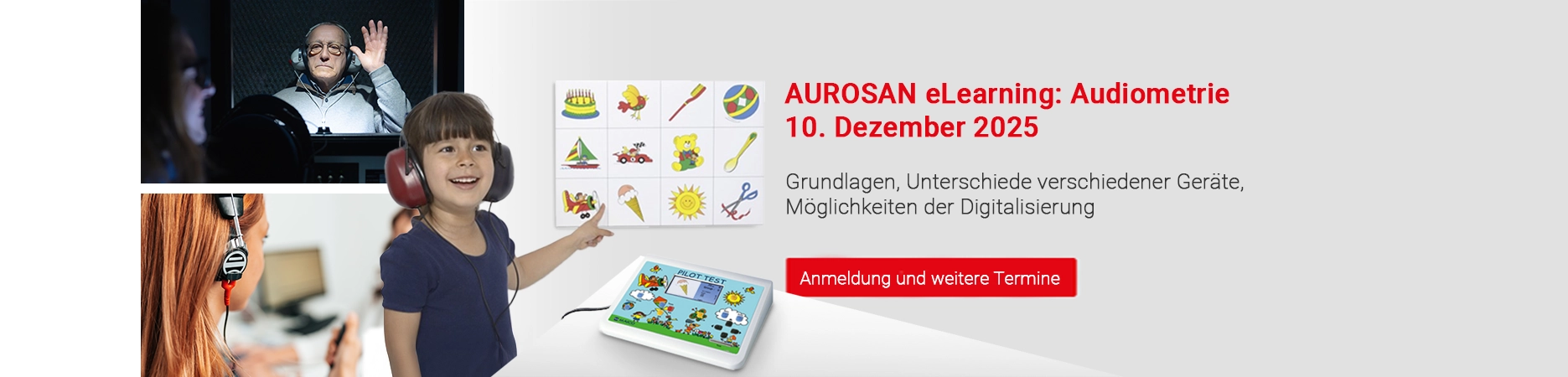 AUROSAN eLearning Audiometrie