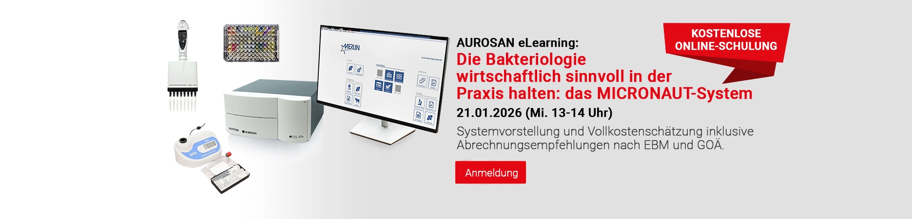 eLearning: Bakteriologie wirt. sinnvoll i. d. Praxis halten: MCN-System