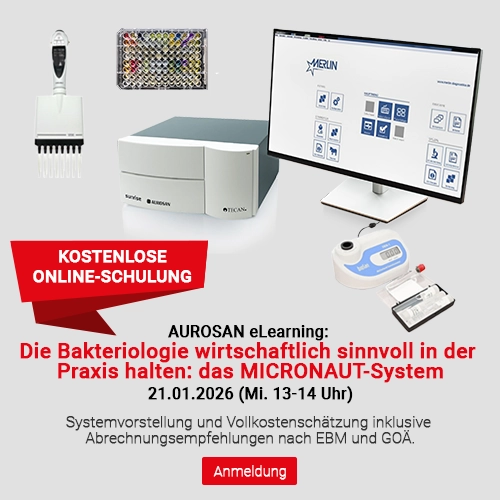 eLearning: Bakteriologie wirt. sinnvoll i. d. Praxis halten: MCN-System