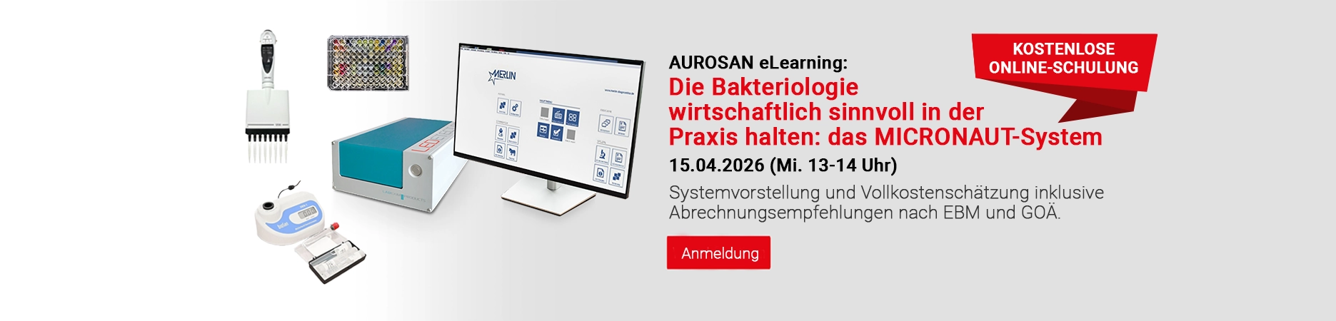 eLearning: Bakteriologie wirt. sinnvoll i. d. Praxis halten: MCN-System