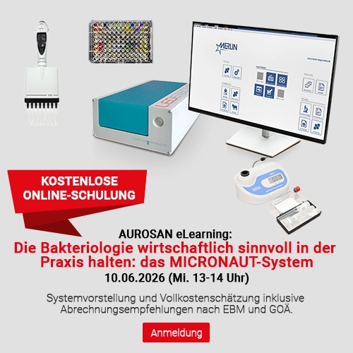 eLearning: Bakteriologie wirt. sinnvoll i. d. Praxis halten: MCN-System