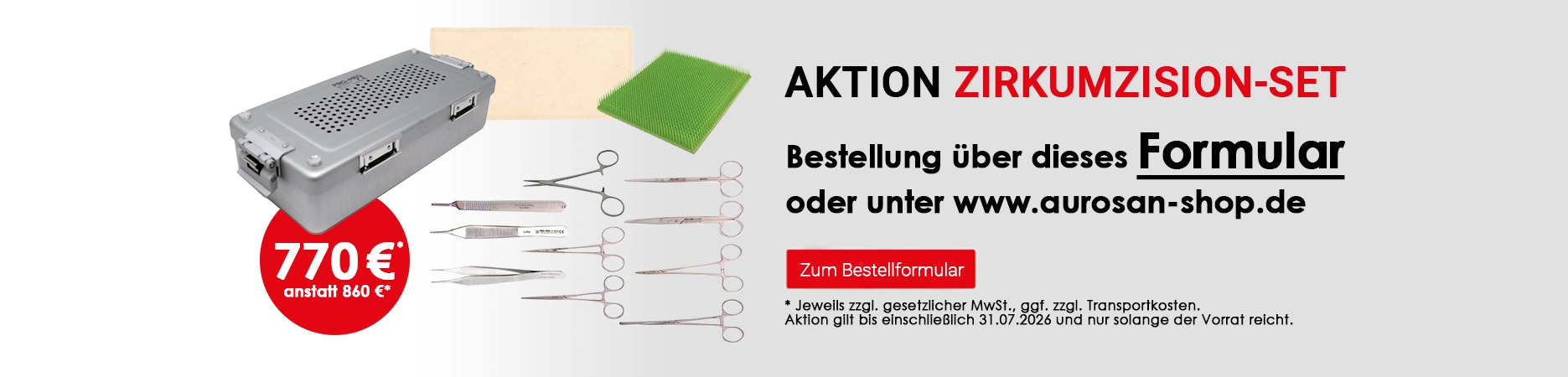 Aktion Zirkumzision-Set