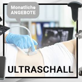 Alles rund um Ultraschall: Geräte, Sonden, Verbrauchsmaterial, technischer Service und passende Aktionsangebote
