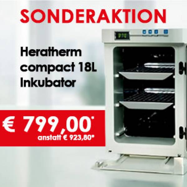 Kompakt, zuverlässig, effizient: Ihr neuer Inkubator zum Sonderpreis
