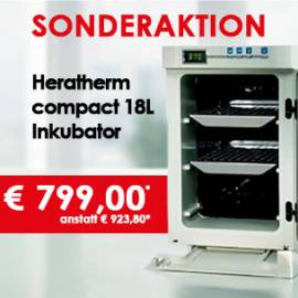 Kompakt, zuverlässig, effizient: Ihr neuer Inkubator zum Sonderpreis
