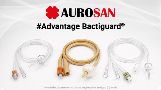 Wieder verfügbar: Katheter mit Bactiguard® Edelmetall-Beschichtung